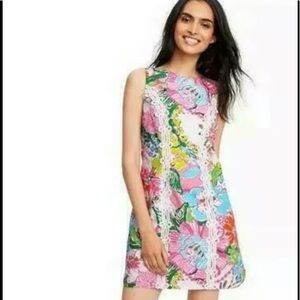 Lilly Pulitzer Nosey Posie Sheath Dress -Sz 14 NWT